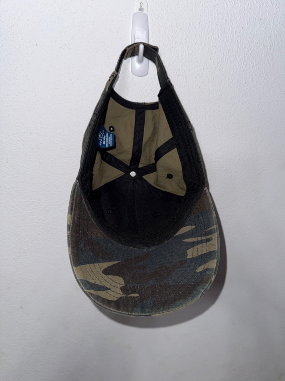 George™ Olive & Black Camo Baseball Hat - Picture 3 of 4